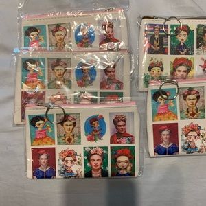 Frida coin bag -all 5 for listed price!